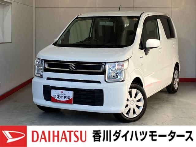 ワゴンＲハイブリッドＦＸ　ナビ／ＥＴＣ／ドラレコ純正ナビ　純正ＥＴＣ　純正前後ドライブレコーダー　バックカメラ　Ｂｌｕｅｔｏｏｔｈ接続　運転席シートヒーター　電動格納ミラー　キーレスエントリー　ハロゲンヘッドライト　取扱説明書　メンテナンスノート（香川県）の中古車