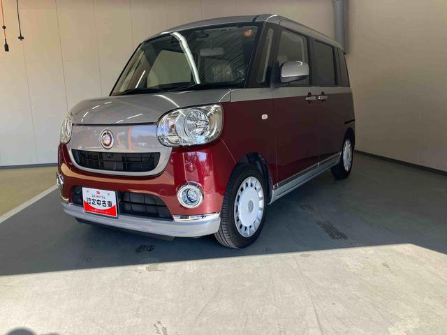 ムーヴキャンバスＸメイクアップリミテッド　ＳＡIII／両側電動スライドドアナビ　パノラマモニター　ドライブレコーダー　両側電動スライドドア　プッシュボタンスタート　足踏み式パーキングブレーキ　キーフリー　オートエアコン　スマートアシスト　２トーン（三重県）の中古車