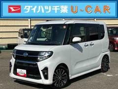 タントカスタムＲＳ９型ナビ／ＢＴ／ＴＶ／ＤＩＳＣ／バックカメラ／ステアスイッチ　前後ドラレコ　ＥＴＣ　両側パワスラ　１５インチアルミ　ＬＥＤヘッド＆フォグ　スマートキー　シートヒーター　シートバックテーブル　クルコン