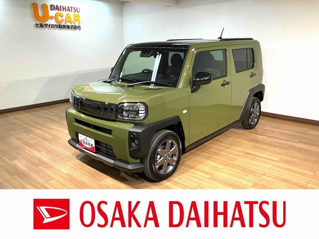 タフトＧターボ　ダーククロムベンチャー　Ｒ７年式／ＡＣＣ／Ｂカメラスカイフィールトップ　アダプティブクルーズコントロール　ＬＥＤヘッド／フォグ　運／助シートヒーター　プッシュボタンスタート　キーフリー　電動パーキングブレーキ　バックカメラ　１５インチアルミホイール（大阪府）の中古車