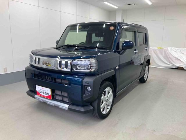 タフトＧターボ　クロムベンチャー衝突被害軽減ブレーキ　横滑り防止装置　オートハイビーム　アイドリングストップ　ステアリングスイッチ　オートライト　キーフリーシステム　オートエアコン　パノラマカメラ　マット　バイザー（岐阜県）の中古車