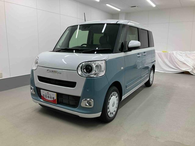 ムーヴキャンバスストライプスＧ衝突被害軽減ブレーキ　横滑り防止装置　オートハイビーム　アイドリングストップ　ステアリングスイッチ　オートライト　キーフリーシステム　オートエアコン　パノラマカメラ（岐阜県）の中古車