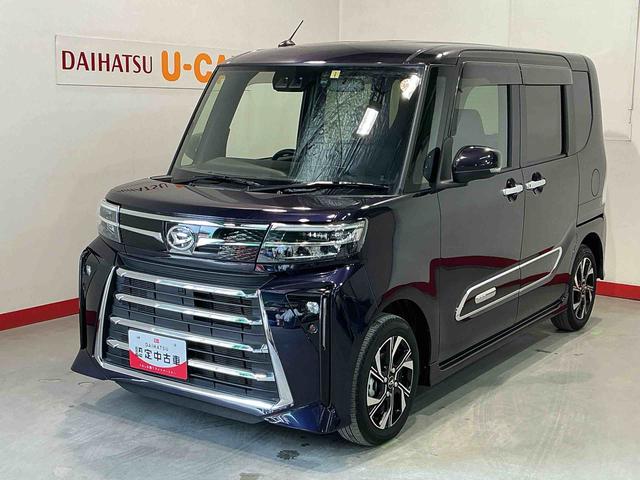 タントカスタムＸセキュリティ　Ｄレコ　コーナーセンサ　アイスト　バックカメラ付　ＡＴハイビーム　キーフリーキー　ナビＴＶ　電動ミラー　Ｓヒーター　スマートキー＆プッシュスタート（栃木県）の中古車