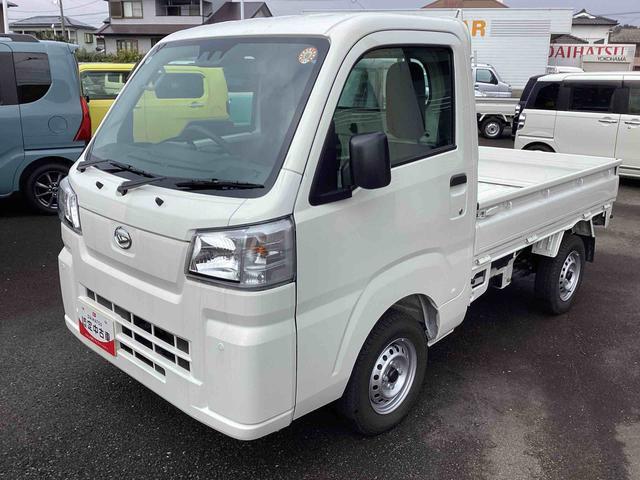 ハイゼットトラックスタンダード　農用スペシャル切り替え４ＷＤ　５ＭＴ車　車線逸脱警報装置　オートハイビーム　ダブルエアバッグ　ＡＢＳ　パワーステアリング　ブレーキサポート（鹿児島県）の中古車