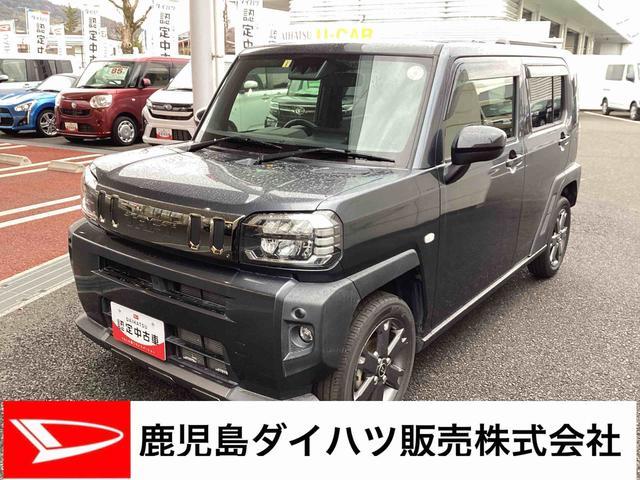 タフトＧターボ　クロムベンチャーターボ車　インパネシフト　プッシュスタートスイッチ　電子カードキー　パノラマガラスルーフ　衝突軽減ブレーキサポート　レーンアシスト　ＡＢＳ　アルミホイール（鹿児島県）の中古車