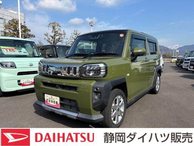 タフトG クロムベンチャー15インチアルミホイール オートレベリング機能付フルLEDヘッドランプ LEDフォグランプ 本革巻ステアリングホイール 本革巻インパネセンターシフト TFTカラーマルチインフォメーションディスプレイ(静岡県)の中古車