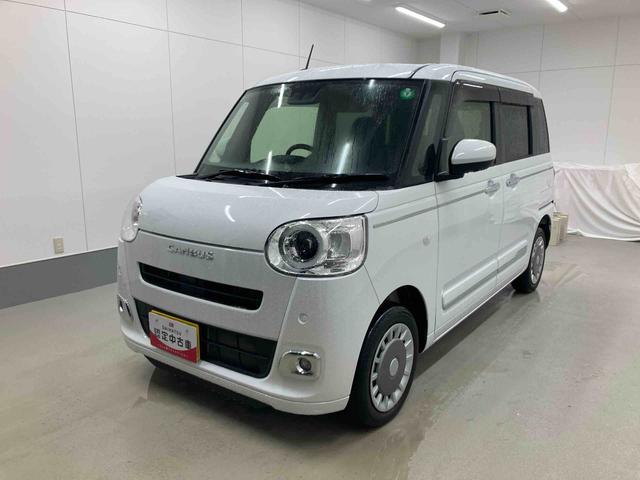 ムーヴキャンバスセオリーＧターボ衝突被害軽減ブレーキ　横滑り防止装置　４ＷＤ　オートハイビーム　アイドリングストップ　ステアリングスイッチ　オートライト　キーフリーシステム　オートエアコン　パノラマカメラ　マット　バイザー（岐阜県）の中古車