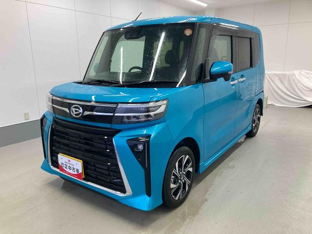 タントカスタムＸ衝突被害軽減ブレーキ　横滑り防止装置　オートハイビーム　アイドリングストップ　ステアリングスイッチ　オートライト　キーフリーシステム　オートエアコン　パノラマカメラ　マット　バイザー（岐阜県）の中古車