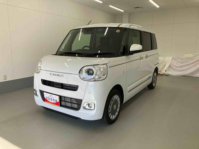 ムーヴキャンバスセオリーＧ衝突被害軽減ブレーキ　横滑り防止装置　オートハイビーム　アイドリングストップ　ステアリングスイッチ　オートライト　キーフリーシステム　オートエアコン　ナビ　ドラレコ　パノラマカメラ　ＥＴＣ　マット（岐阜県）の中古車