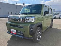 タフトＧ　ダーククロムベンチャー　４ＷＤ　届出済未使用車４ＷＤ　ＣＶＴ　６６０ｃｃ　ディスプレイオーディオ　バックモニター　衝突被害軽減ブレーキ　横滑り防止装置　ＡＢＳ　サイドエアバッグ　アイドリングストップ　プッシュボタンスタート　届出済未使用車