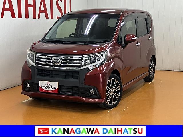 ムーヴカスタム　ＲＳオートエアコン　フォグランプ　Ｂカメラ　ステアリングスイッチ　Ｐスタート　エコアイドル　電動格納ミラー　パワーウインドウ　横滑り防止装置　キーフリー（神奈川県）の中古車