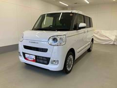 ムーヴキャンバス 中古車 セオリーＧ衝突被害軽減ブレーキ　横滑り防止装置　４ＷＤ　オートハイビーム　アイドリングストップ　ステアリングスイッチ　オートライト　キーフリー　オートエアコン　ナビ　ドラレコ　パノラマカメラ　ＥＴＣ　マット