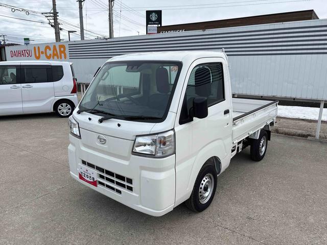 ハイゼットトラックスタンダード　農用スペシャルパートタイム４ＷＤ　デフロック　コーナーセンサー　ハロゲンヘッドライト　マニュアルエアコン　純正ラジオ　オートライト／ハイビーム　荷台作業灯　リヤ４枚リーフ　ＶＳＣ（横滑り防止機能）（秋田県）の中古車