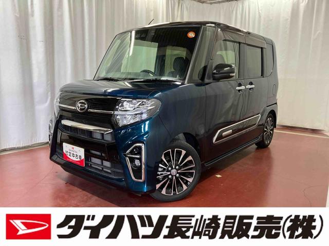 タントカスタムＲＳセレクション下取車　ターボ　ナビ　バックカメラ　ＥＴＣ　前後ドライブレコーダー　シートヒーター　アダプティブクルーズコントロール　両側電動スライドドア　Ｂｌｕｅｔｏｏｔｈ　フルセグＴＶ　ＬＥＤヘッドランプ（長崎県）の中古車