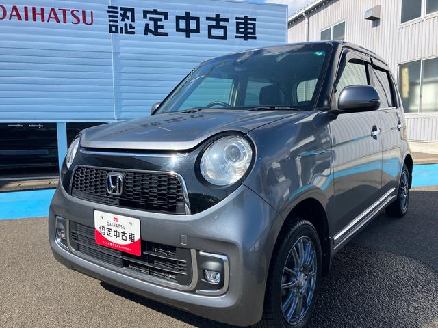 N−ONEプレミアム 4WD 車検整備付4WD CVT 660cc ディスチャージヘッドランプ IR/UVカット 運転席・助手席エアバッグ ABS ヒルスタートアシスト機能 アイドリングストップ プッシュボタンスタート ガラス 車検整備付(福島県)の中古車