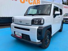 タフトＸ　車検整備付４ＷＤ　ＣＶＴ　６６０ｃｃ　カーナビ　全方位モニター　ＥＴＣ車載器　衝突被害軽減ブレーキ　横滑り防止装置　ＡＢＳ　サイドエアバッグ　アイドリングストップ　プッシュボタンスタート　車検整備付