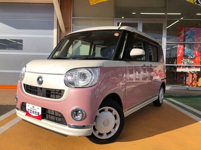 ムーヴキャンバスＧブラックアクセントＶＳ　ＳＡIII　４ＷＤ　３０２７７ｋｍ４ＷＤ　スマートアシスト　フルホイールキャップ　ナビ　キーフリーシステム　オートエアコン　ベンチシート　パノラマモニター　プッシュボタンスタート（山形県）の中古車