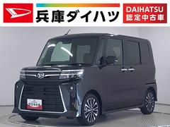 タントカスタムＲＳ　ターボ　ワンオーナー　両側電動スライドドア走行無制限１年保証　両側電動スライドドア　ワンオーナー　前後コーナーセンサー　前席シートヒーター　オートマチックハイビーム　ＬＥＤヘッドライト　オートブレーキホールド　１５インチ純正アルミホイール