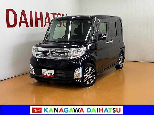タントカスタムＲＳ　ＳＡスマアシ　ミラクルオープンドア　ドラレコ　両側オートスライドドア　Ｐスタート　エコアイドル　横滑り防止機能　誤発進抑制機能　ステアリングスイッチ　ＵＳＢ接続端子　電動格納ミラー　キーフリー（神奈川県）の中古車