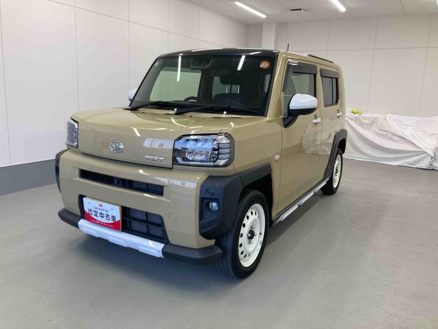 タフトＧ衝突被害軽減ブレーキ　横滑り防止装置　オートハイビーム　アイドリングストップ　ステアリングスイッチ　オートライト　キーフリーシステム　オートエアコン　ナビ　パノラマカメラ　マット　バイザー（岐阜県）の中古車