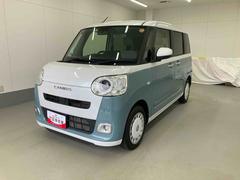 ムーヴキャンバスストライプスＧターボ衝突被害軽減ブレーキ　横滑り防止装置　オートハイビーム　アイドリングストップ　ステアリングスイッチ　オートライト　キーフリーシステム　オートエアコン　ナビ　ドラレコ　パノラマカメラ　マット