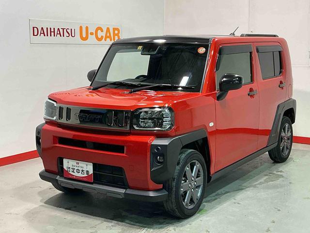 タフトＧ　ダーククロムベンチャーパークセンサー　ＡＴハイビーム　ＡＷ　サンル−フ　電動格納式ミラー　シートヒーター付き　被害軽減ブレーキ　スマートキー＆プッシュスタート　ＬＥＤヘットライト　ドラレコ　タバコ臭あり（栃木県）の中古車