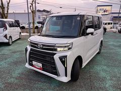 タントカスタムＸ４ＷＤ　スマートアシスト　純正ナビ　バックカメラ　両側電動スライドドア　シートヒーター　スマートキー　オートライト　電動パーキングブレーキ　衝突被害軽減システム　横滑り防止機能　アイドリングストップ