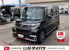 タントカスタムＲＳ　トップエディションＶＳ　ＳＡＩＩＩワンオーナー車　エアバッグ　記録簿　ターボ　アルミホイール　キーフリーシステム　ＡＢＳ　インテリキー