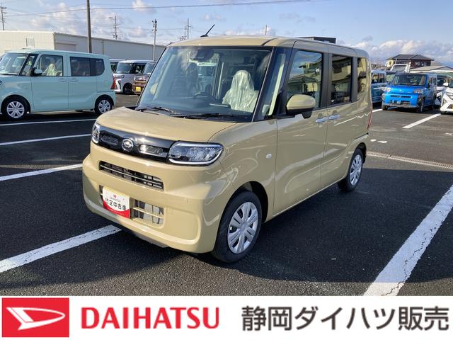 タントXリミテッド14インチフルホイールキャップ フルLEDヘッドランプ オート格納式カラードドアミラー 両側パワースライドドア TFTカラーマルチインフォメーションディスプレイ フルファブリックシート(静岡県)の中古車