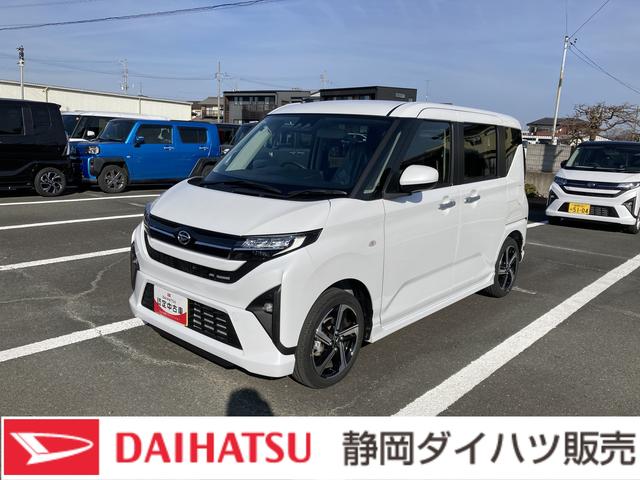 ムーヴＲＳキーフリーシステム　プッシュボタンスタート　ＬＥＤヘッドライト　１５インチアルミホイール　両側パワースライドドア　カラーマルチインフォメーションディスプレイ（静岡県）の中古車