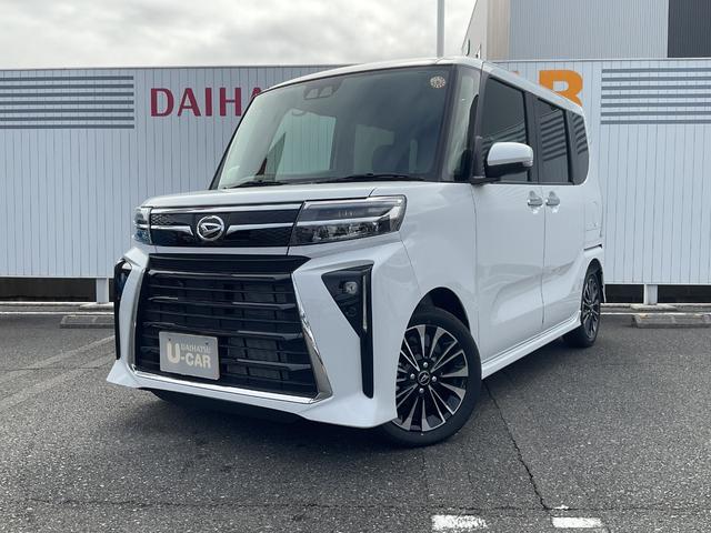 タントカスタムRS両側電動スライドドア・衝突回避支援ブレーキ(福岡県)の中古車