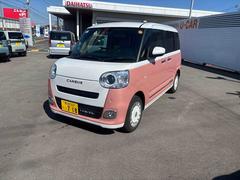 ムーヴキャンバスストライプスＧインパネシフト　プッシュスタートスイッチ　電子カードキー　電動パーキングブレーキ　両側電動スライドドア　前後誤発進抑制　車線逸脱警告　オートハイビーム　ＡＢＳ