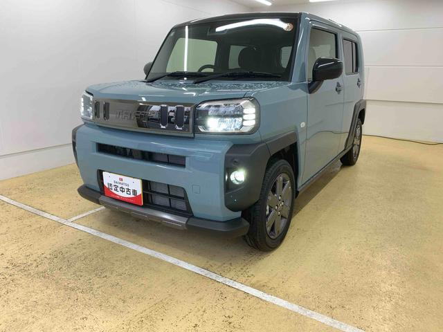 タフトＧターボ　ダーククロムベンチャー　保証付きまごころ保証１年付き　記録簿　取扱説明書　衝突被害軽減システム　スマートキー　オートマチックハイビーム　サンルーフ　アルミホイール　ターボ　レーンアシスト　禁煙車　ワンオーナー　エアバッグ　エアコン（静岡県）の中古車