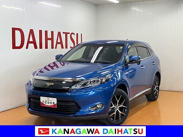 ハリアーハイブリッドプレミアム　スタイルアッシュ衝突被害軽減ブレーキシステム　ドラレコ　Ｂカメラ　ステアリングスイッチ　クルーズコントロール　ＥＴＣ　Ｐスタート　オートハイビーム　パワーシート　シートメモリー　キーフリー（神奈川県）の中古車