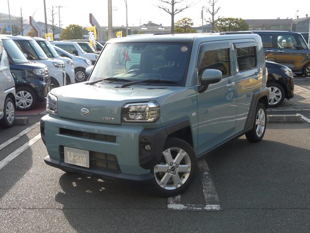 タフトＧキーフリーシステム　セキュリティアラーム　アルミホイール　スモークガラス　走行距離３６．８８５ｋｍ（福岡県）の中古車