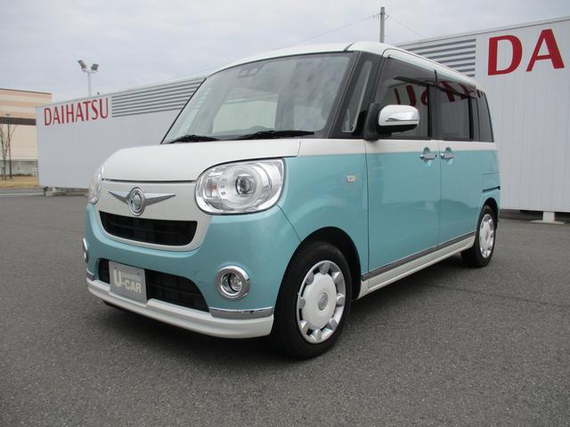 ムーヴキャンバスＧメイクアップリミテッド　ＳＡIIIＨ３１年式　純正ナビ　パノラマモニター　両側パワースライドドア　４４１５５ｋｍ（福岡県）の中古車