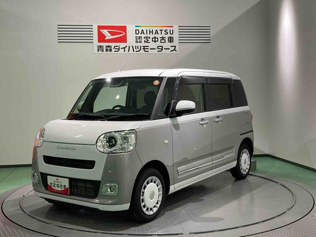 ムーヴキャンバスストライプスGターボナビ 両側スライドドア キーフリー ターボ 4WD スマートキー エアバッグ ABS(青森県)の中古車