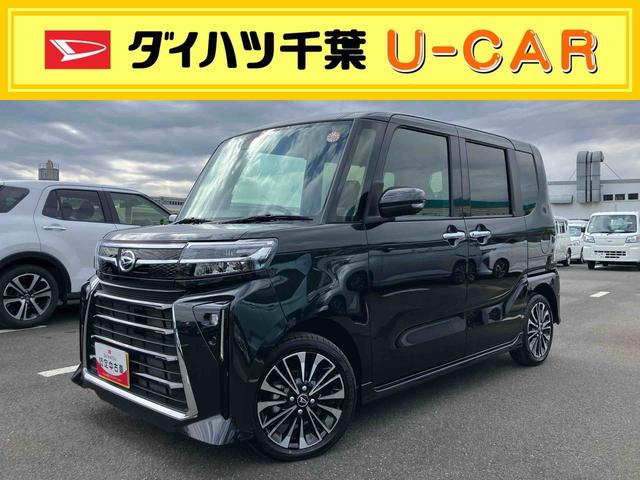 タントカスタムＲＳターボエンジン　１５インチアルミ　バックカメラ　両側電動スライドドア　シートヒーター　電動駐車ブレーキ　ＬＥＤライト＆フォグ　上下２段調節式デッキボード　コーナーセンサー　衝突被害軽減ブレーキ（千葉県）の中古車