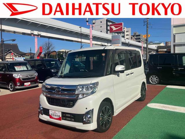 タントカスタムＲＳ　トップエディションＳＡII　純正ナビ　ドラレコ保証１年間・距離無制限付き　Ｂｌｕｅｔｏｏｔｈオーディオ　フルセグ　ＤＶＤ再生　ＣＤ再生　オートライト　ＬＥＤヘッドライト　オートエアコン　両側電動スライドドア　ＨＤＭＩ接続　ＵＳＢ入力　バックカメラ（東京都）の中古車