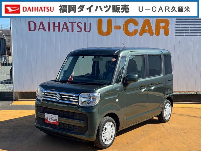 スペーシアハイブリッドＧディスプレイオーディオ　バックモニター　ＥＴＣ　新車保証継承付（福岡県）の中古車
