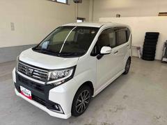 ムーヴカスタム　Ｘ　ハイパーＳＡＩＩ純正ナビ　バックカメラ　ステアリングスイッチ　ＬＥＤヘッドライト／フォグランプ　ＴＶコントロールキット　リモコンエンジンスターター　オートエアコン／ライト／電動ドアミラー　ドライブレコーダー