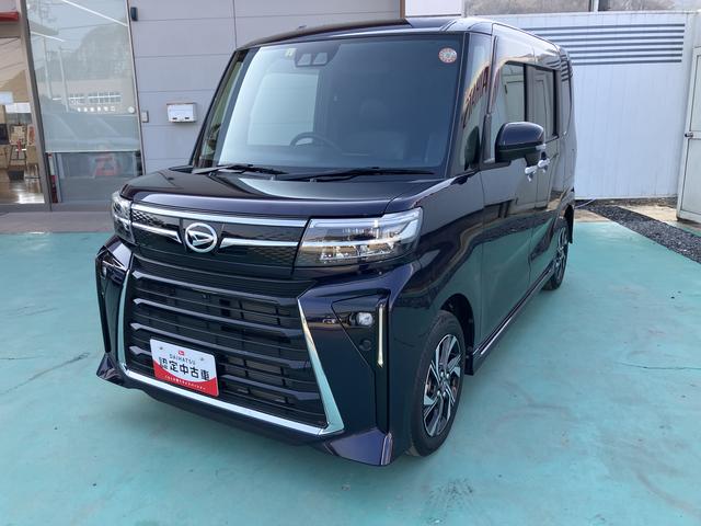 タントカスタムＸ１オーナ　キーレススタートシステム　スマートキー　点検記録簿　ＡＢＳ付　アルミホイール　エアバック（山口県）の中古車