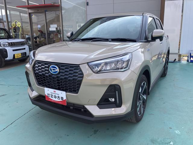 ロッキープレミアムG HEVキーフリーシステム アルミホイール スマートキー ABS エアバッグ(山口県)の中古車