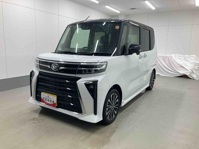 タントカスタムＲＳ衝突被害軽減ブレーキ　横滑り防止装置　オートハイビーム　アイドリングストップ　ステアリングスイッチ　オートライト　キーフリーシステム　オートエアコン　ナビ　ドラレコ　パノラマカメラ　ＥＴＣ　マット（岐阜県）の中古車