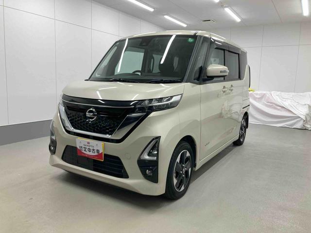 ルークスハイウェイスター　Ｘ衝突被害軽減ブレーキ　ステアリングスイッチ　オートライト　キーフリー　オートエアコン　モニター付きオーディオ　パノラマカメラ　社外ドラレコ　マット　バイザー（岐阜県）の中古車