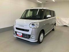 ムーヴキャンバスストライプスＧ衝突被害軽減ブレーキ　横滑り防止装置　４ＷＤ　オートハイビーム　アイドリングストップ　ステアリングスイッチ　オートライト　キーフリーシステム　オートエアコン　パノラマカメラ