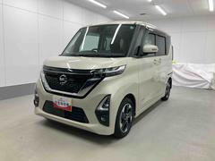 ルークスハイウェイスター　Ｘ衝突被害軽減ブレーキ　ステアリングスイッチ　オートライト　キーフリー　オートエアコン　モニター付きオーディオ　パノラマカメラ　社外ドラレコ　マット　バイザー