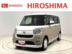 ムーヴキャンバスＸメイクアップリミテッド　ＳＡＩＩＩ　ナビ　全方位モニターＥＴＣ車載器　ドライブレコーダー　後席両側パワースライドドア　ハロゲンヘッドライト　ＬＥＤフォグランプ　サイドエアバッグ　オートライト　オートエアコン　プッシュボタンスタート　キーフリーシステム