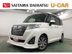 トールカスタムＧ　ターボ　ＳＡＩＩＩ　走行２１４４５キロ／９型ナビ１年保証距離無制限　走行距離２１４４５キロ　純正フルセグナビ　バックカメラ　ドラレコ　後席モニター　純正マット　ＬＥＤヘッドランプ　アイドリングストップ　シートヒーター　両側電動スライドドア