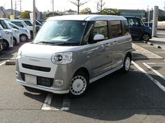 ムーヴキャンバスストライプスＧスモークガラス　キーフリーシステム　セキュリティアラーム　走行距離２ｋｍ